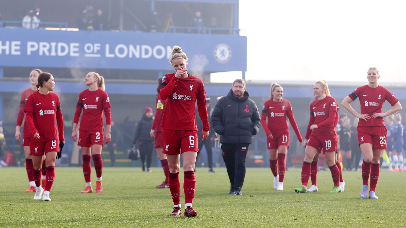 Chelsea Women vs Liverpool Women: WSL match abandoned after just six minutes due to frozen pitch