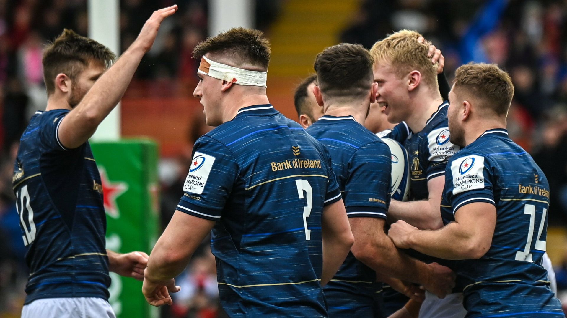 Leinster thrash Gloucester to book last-16 spot; Toulouse do likewise vs Sale