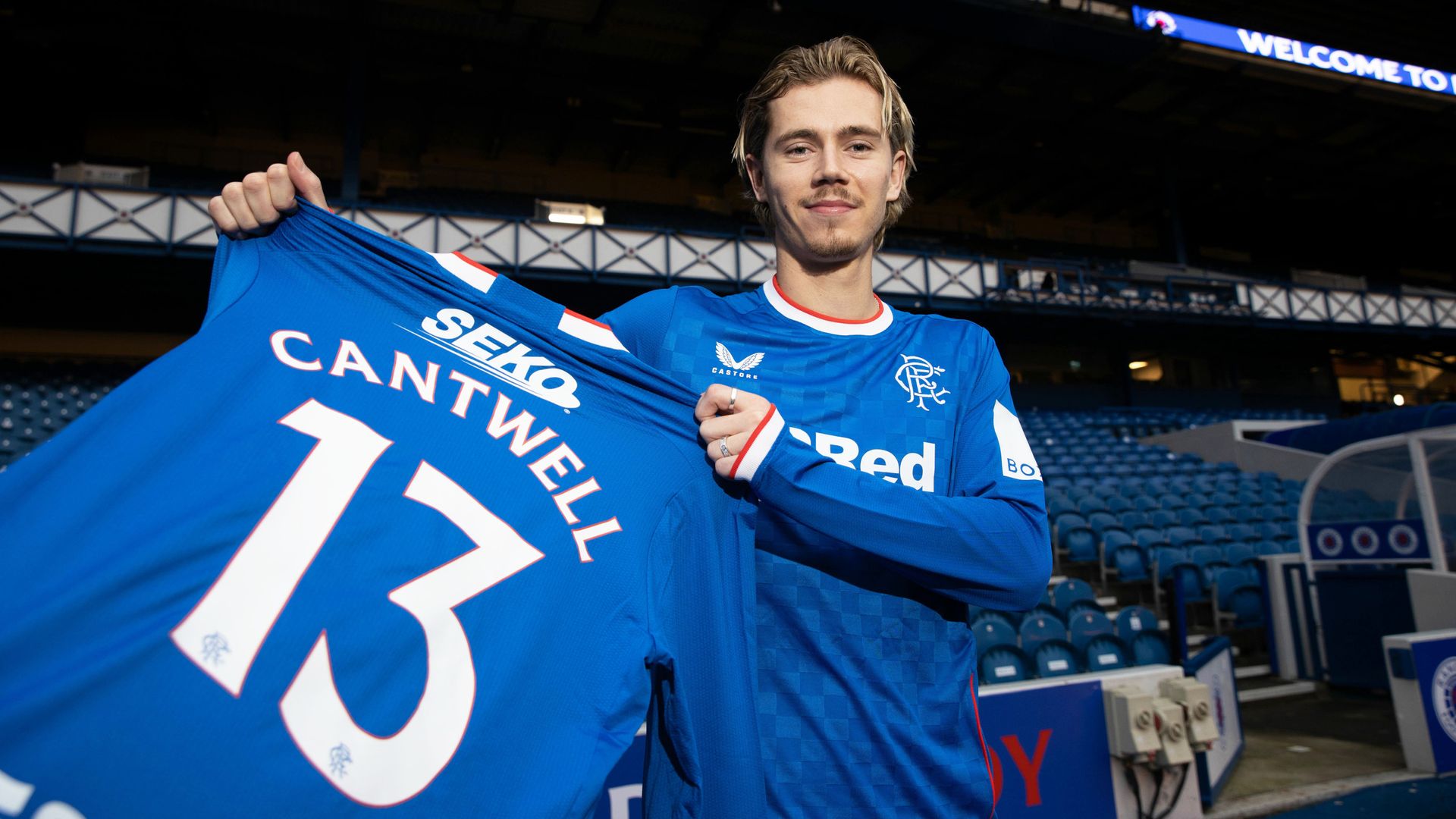 Cantwell: Manager's vision convinced me to join Rangers