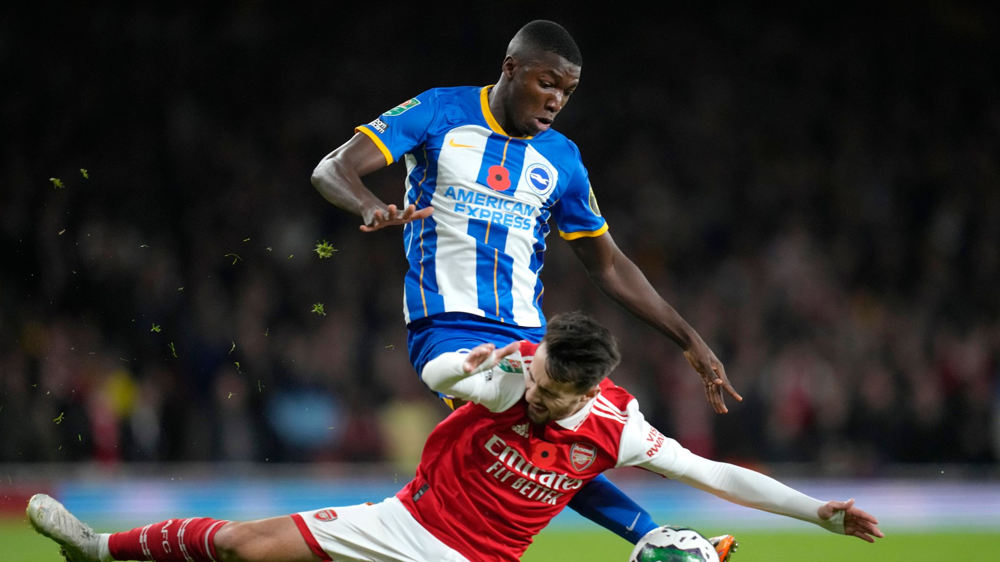 Moises Caicedo Arsenal make £60m bid for Brighton midfielder but offer