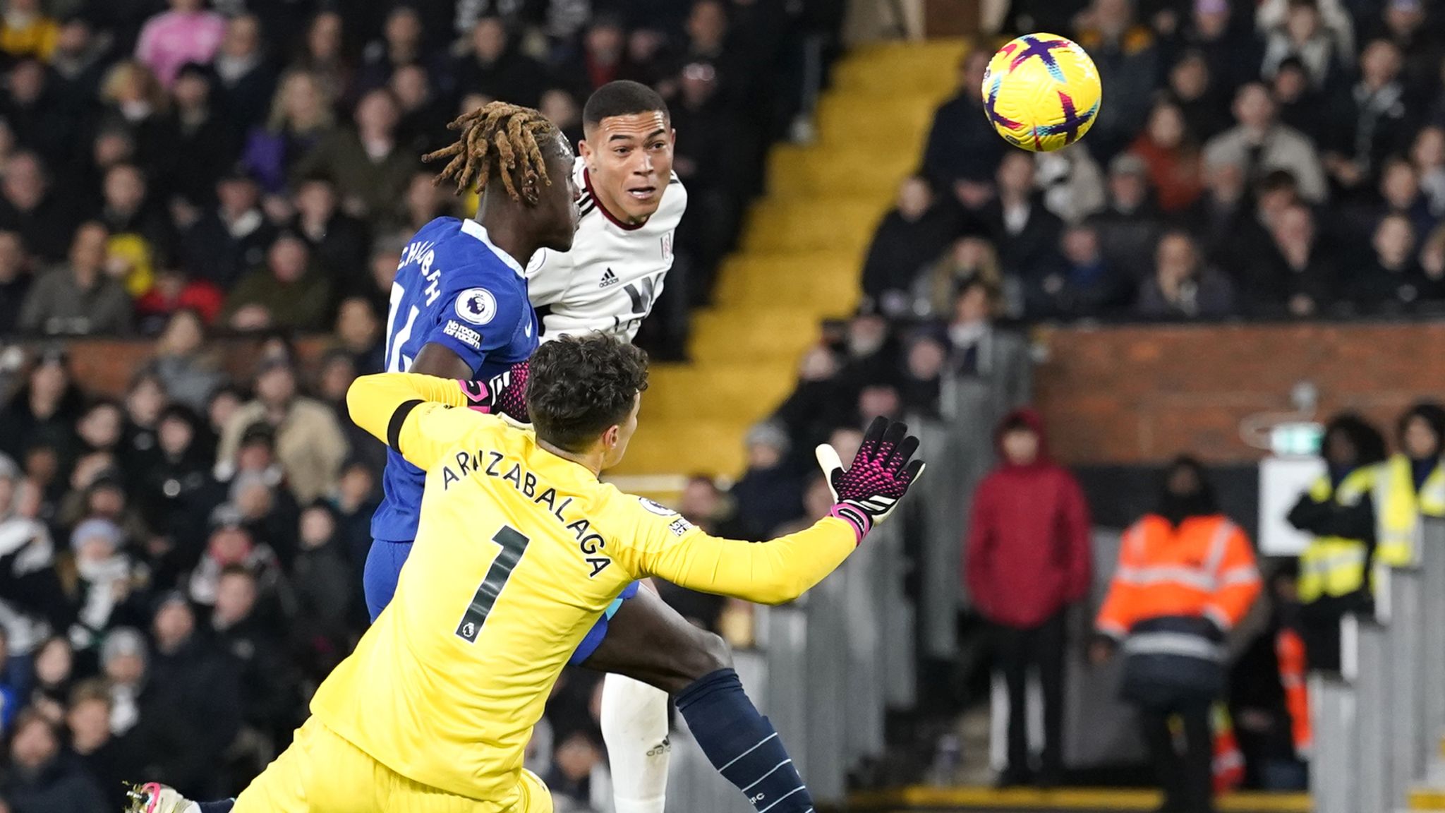 Fulham 2-1 Chelsea: Joao Felix sent off as Willian and Carlos Vinicius  goals seal rare win for Cottagers over local rivals | Football News | Sky  Sports