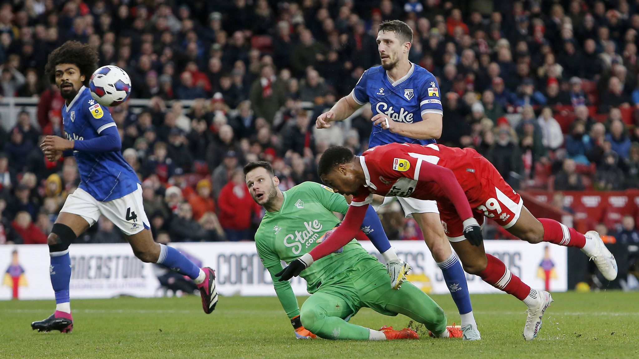 Middlesbrough 2-0 Watford: Chuba Akpom and Marcus Forss steer Boro to ...