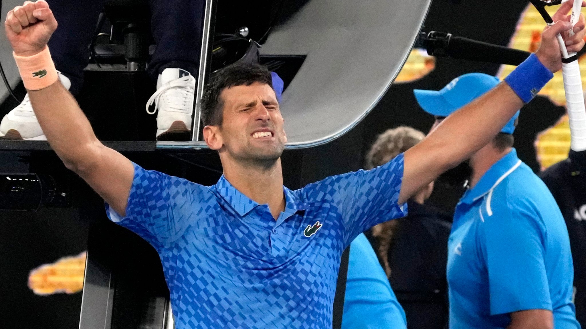 Australian Open Novak Djokovic makes it through to the fourth round with victory against Grigor Dimitrov Tennis News Sky Sports