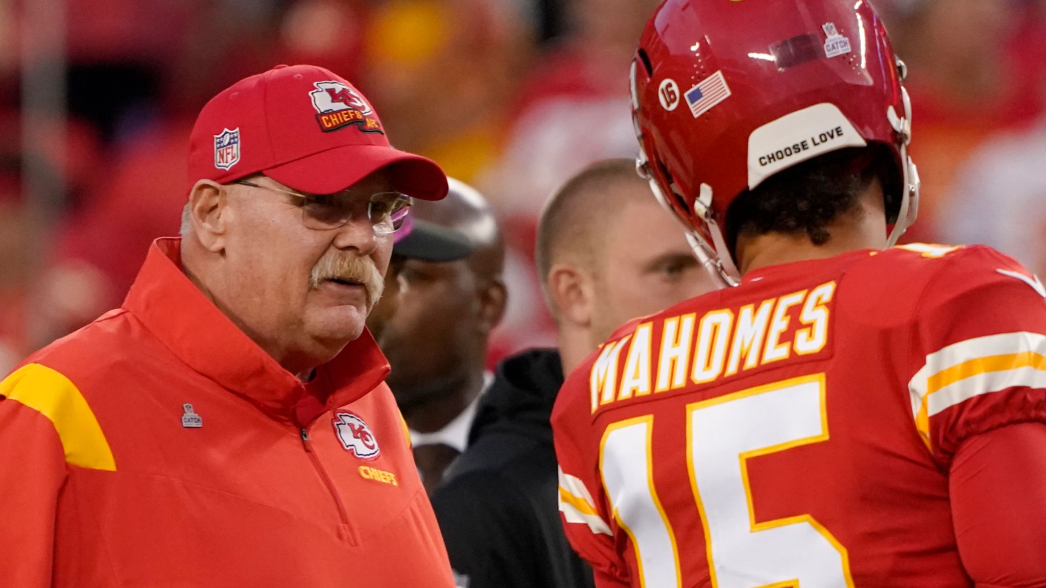 Patrick Mahomes: Kansas City Chiefs coach Andy Reid says quarterback 'the  best I've been around' ahead of Super Bowl 59 | NFL News | Sky Sports