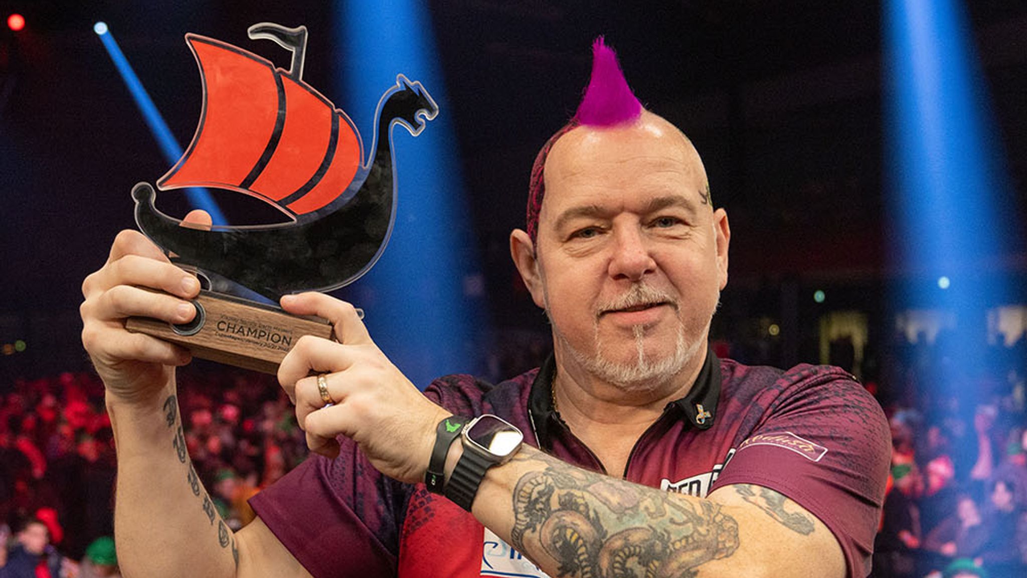 Peter Wright beats Gerwyn Price in Nordic Darts Masters final to register his first TV title of 2023 Darts News Sky Sports