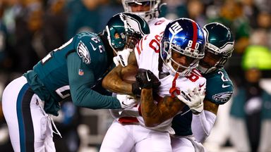 Highlights and Touchdowns: NY Giants 7-38 Eagles in NFL Playoffs