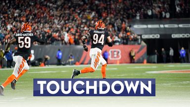 WATCH: Sam Hubbard's 98-yard TD turns the tide in Bengals win