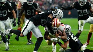 San Francisco 49ers 7 vs 34 Las Vegas Raiders summary, stats and highlights