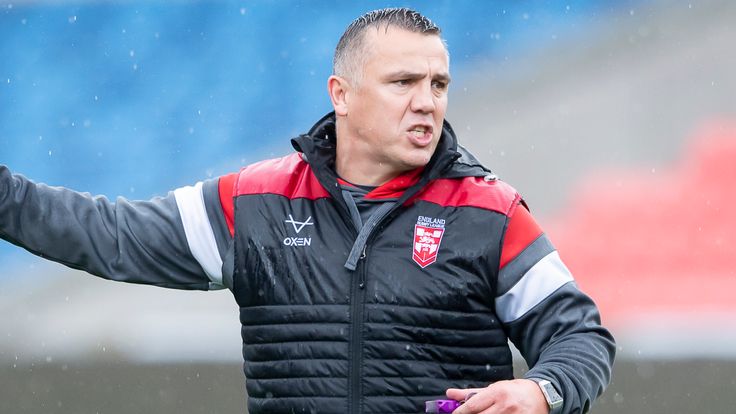 Picture by Allan McKenzie/SWpix.com - 20/10/2021 - Rugby League - England Rugby League - AJ Bell Stadium, Salford,  England - Andy Last.