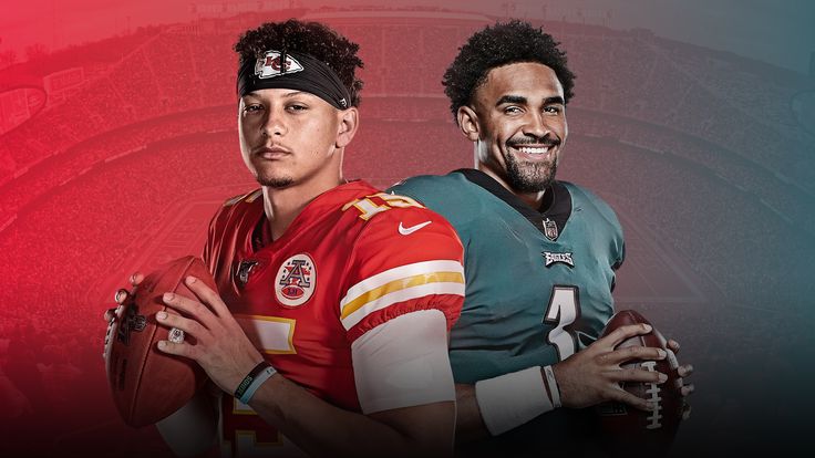 Patrick Mahomes Jalen Hurts for Chiefs/Eagles feature