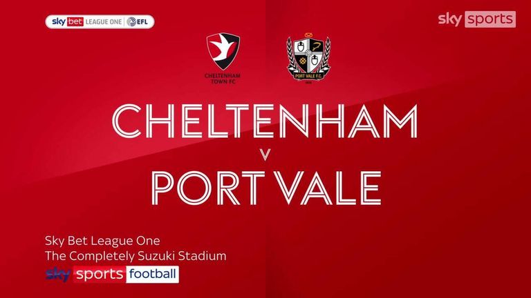 Cheltenham, Port Vale play out goalless draw