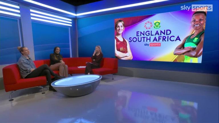 Comment l'Angleterre peut-elle se préparer pour la Coupe du monde ?  Tamsin Greenway et Pamela Cookey discutent avant l'Angleterre et l'Afrique du Sud en demi-finale de la série Quad.