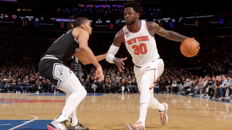 San Antonio Spurs 114-117 New York Knicks | Video | Watch TV Show | Sky Sports