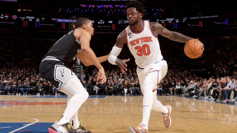 San Antonio Spurs 114-117 New York Knicks | Video | Watch TV Show | Sky  Sports