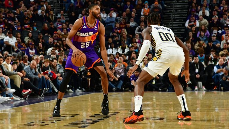 Phoenix Suns Beat Indiana Pacers in NBA