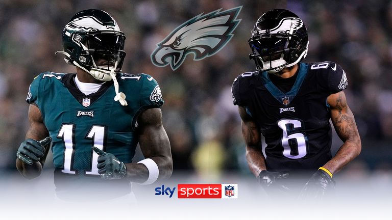 AJ Brown and DeVonta Smith, Eagles star duo's best plays from 2022 season!, Video, Watch TV Show