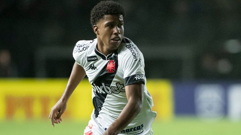 Chelsea have agreed a deal to sign Vasco de Gama's Andrey Santos