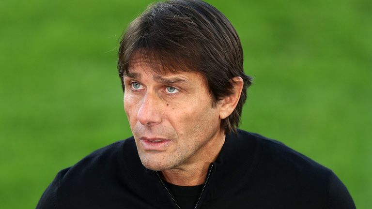 Tottenham head coach Antonio Conte