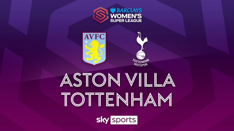 WSL Aston Villa 2-1 Tottenham Hotspur