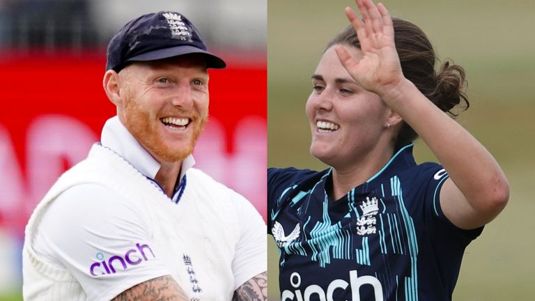Ben Stokes and Natalie Sciver - PA/Getty