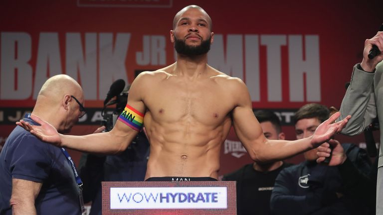 Chris Eubank Jr hace el peso el viernes