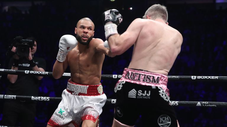 Eubank rechaza a Smith