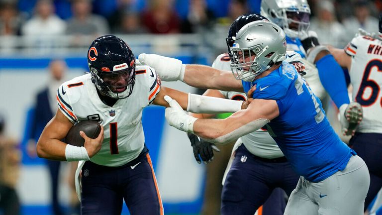 Chicago Bears 10-41 Detroit Lions, NFL highlights, Video