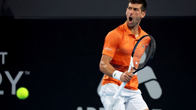 Djokovic will be aiming for a 10th Australian title this month