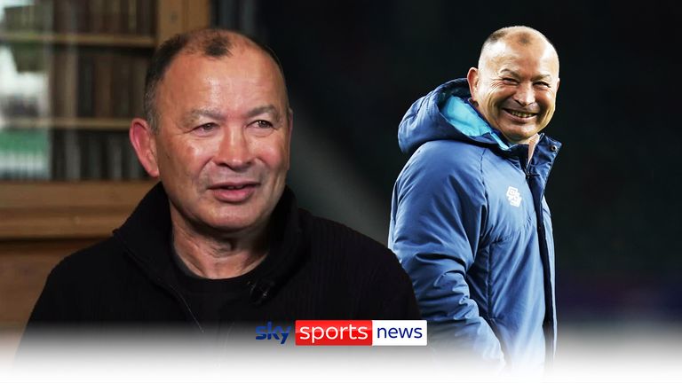 Eddie Jones believes he left England in a better position than when he took over, and says it would be 'fun' to face his former side at the World Cup