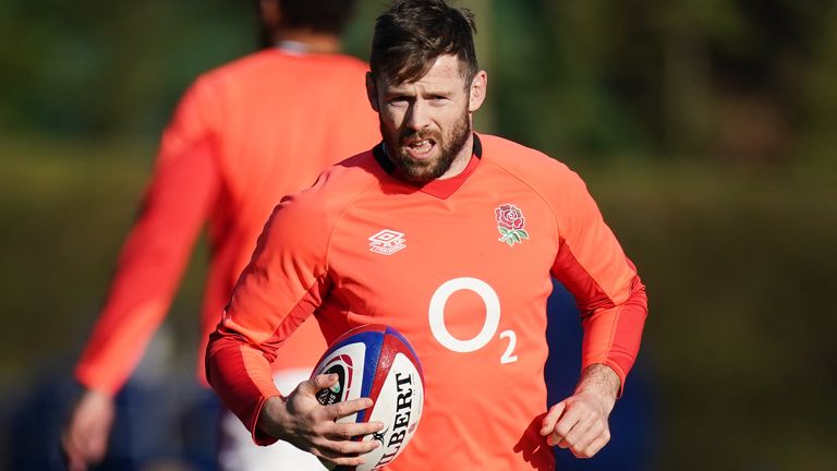 Elliot Daly has withdrawn from England's training squad with a hamstring injury.
