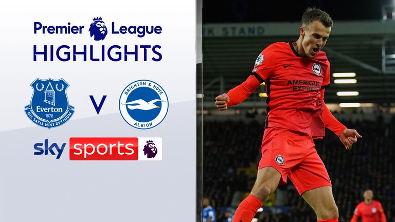 Everton vs Brighton highlights