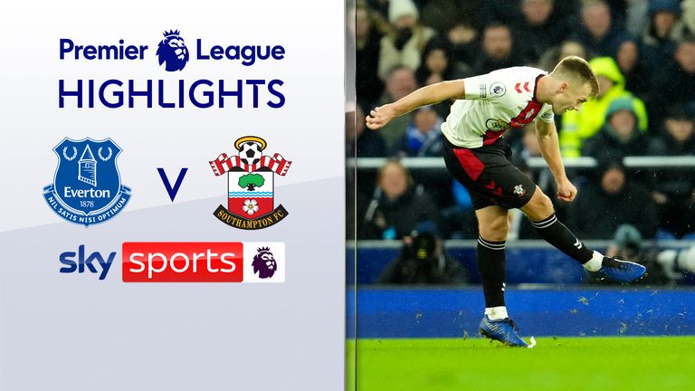 Everton vs Southampton - Premier League highlights