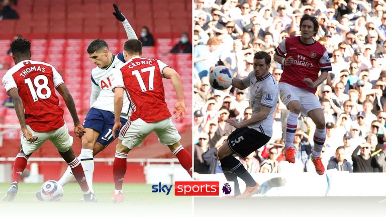 Saat Tottenham dan Arsenal bersiap untuk pertarungan Liga Premier lainnya, lihat beberapa gol terbaik yang dihasilkan pertandingan sejauh ini.