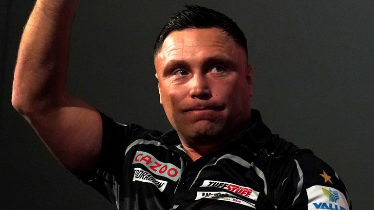 Gerwyn Price exited the Masters after going down 10-8 to Dirk van Duijvenbode