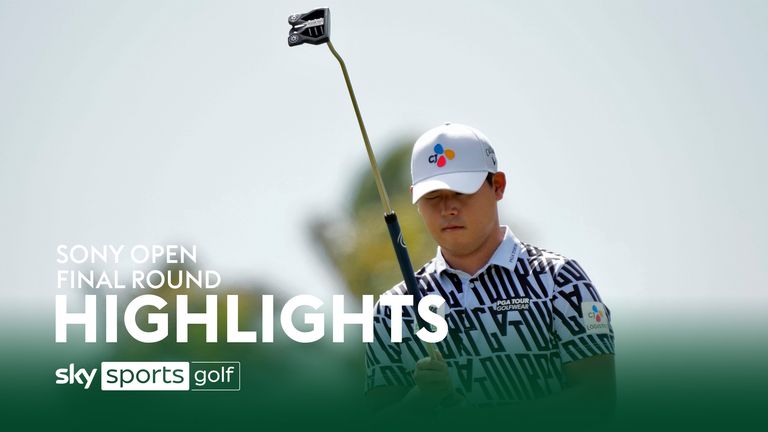 Round four highlights from the Sony Open on the PGA Tour.