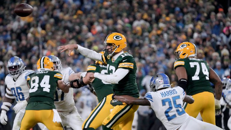 detroit lions green bay packers football game