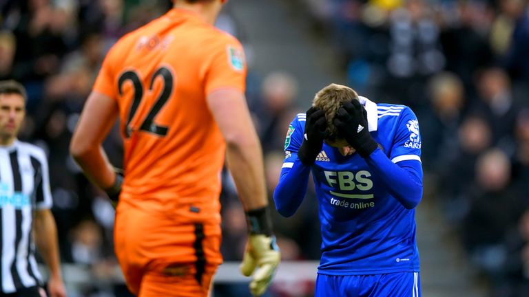 Jamie Vardy se plânge de șansa ratată împotriva lui Newcastle