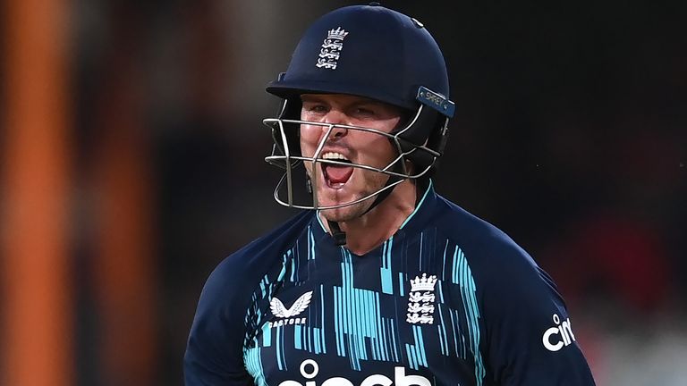 Jason Roy roars after scoring ODI century against South Africa (Getty Images)