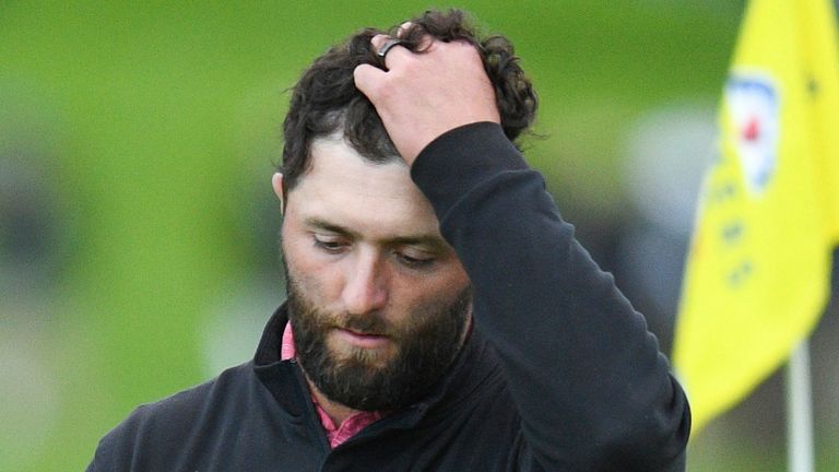 Jon Rahm would have moved above Rory McIlroy at the top of the world rankings 