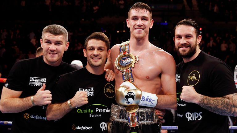 Callum Smith was the fourth and final brother to become British champion
