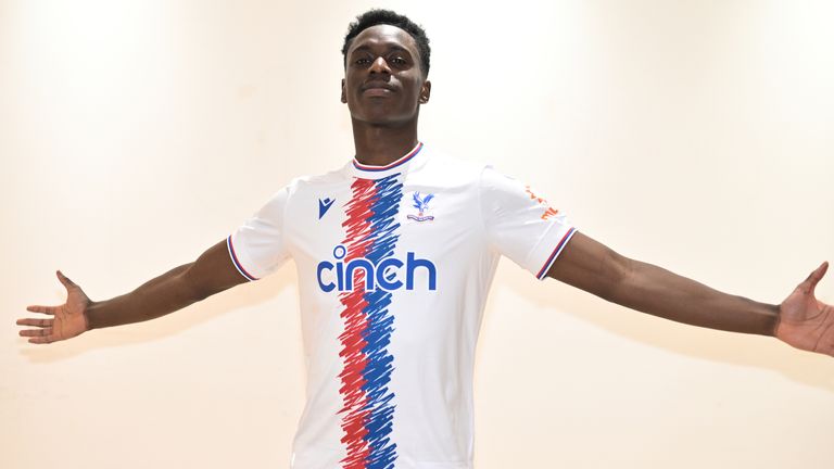 Albert Sambi Lokonga moved to Crystal Palace on loan on Deadline Day