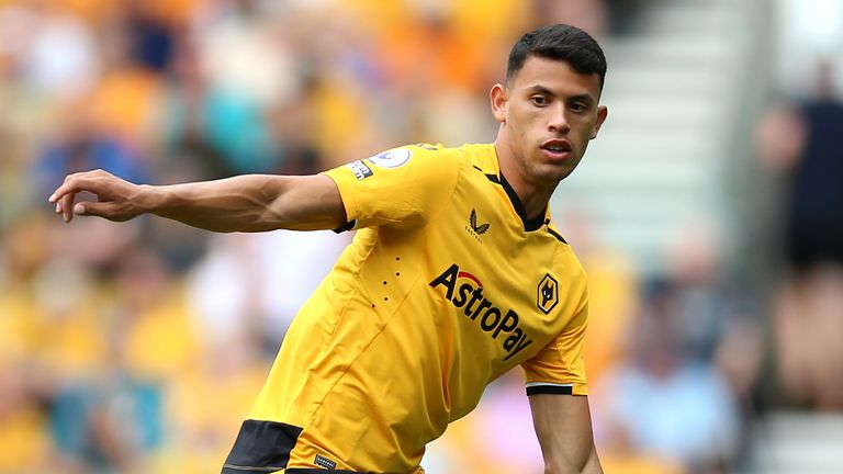 Wolves midfielder Matheus Nunes is wanted by Liverpool