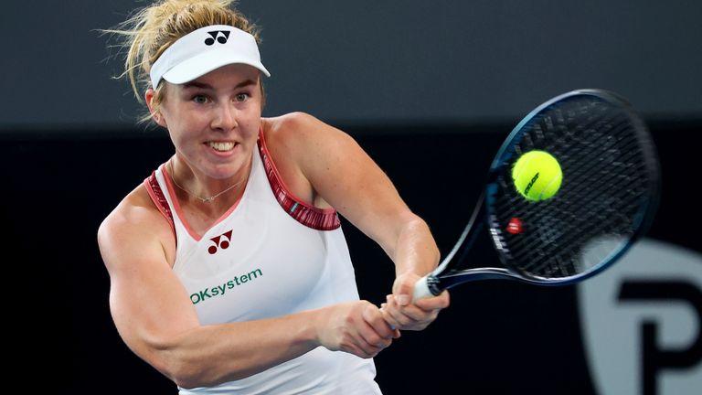 Linda Noskova shocked top seed Ons Jabeur at the Adelaide International