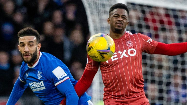 Rangers struggled to get going in the first half