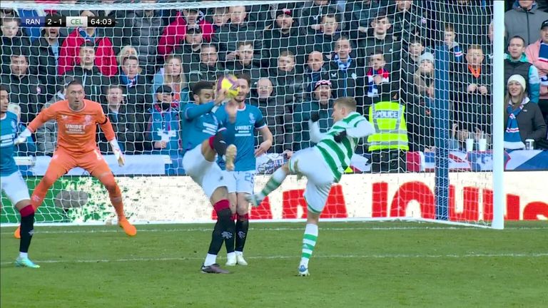 VAR refuse to intervene for potential Celtic penalty | Football News | Sky  Sports