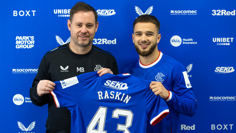 Nicolas Raskin has joined Rangers from Standard Liege