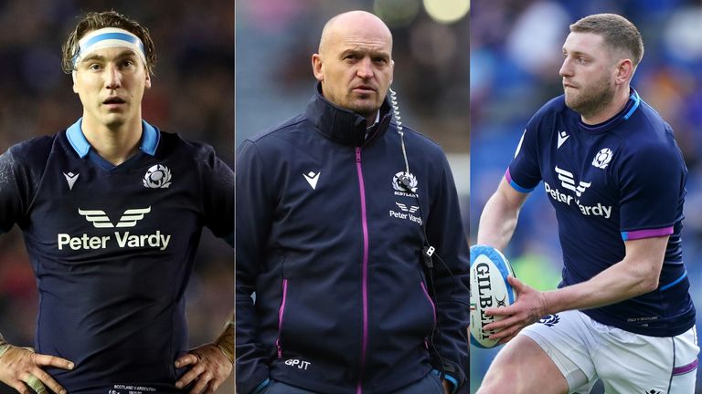 Skipper Jamie Ritchie, head coach Gregor Townsend and playmaker Finn Russell are looking to put Scotland in uncharted Six Nations territory