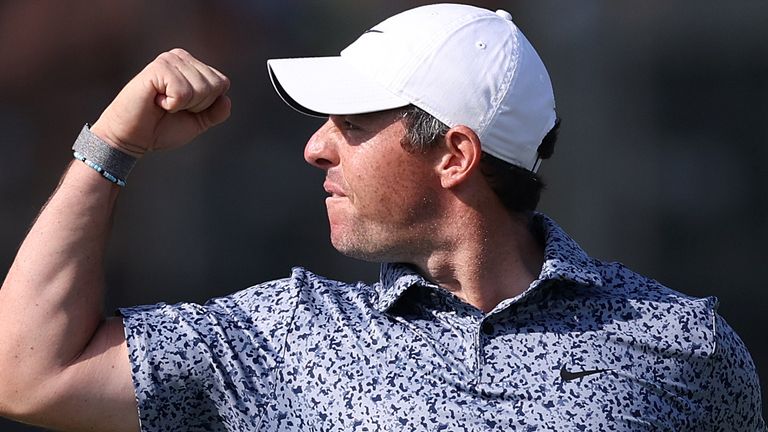 Rory McIlroy secured a third Hero Dubai Desert Classic title in thrilling style