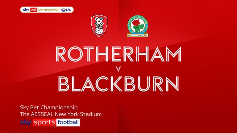 Rotherham 4-0 Blackburn