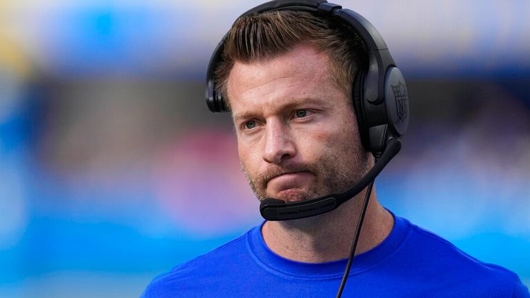 Los Angeles Rams head coach Sean McVay will remain in charge of the side for 2023 